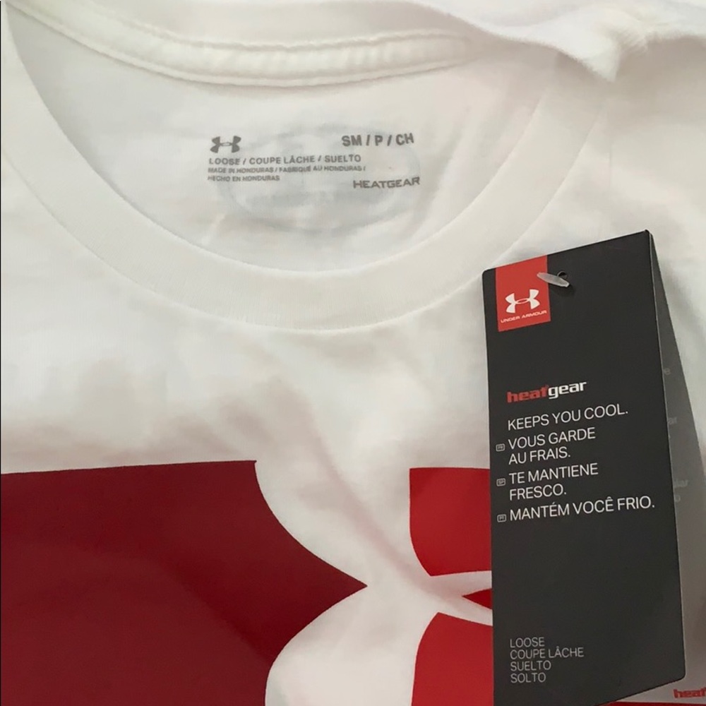 💞Men’s Sm Petite Under Armour T-Shirt 🌼 - Picture 3 of 3